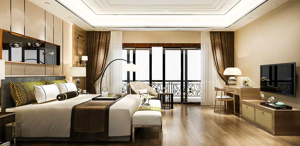 Sobha Hennur modern living room interior